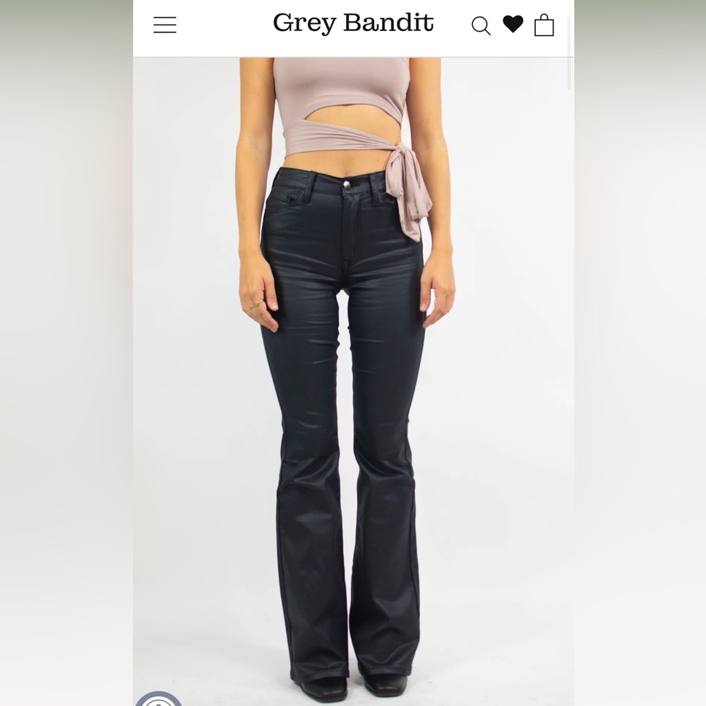 NWT!!! Pleather Jeans from Grey Bandit